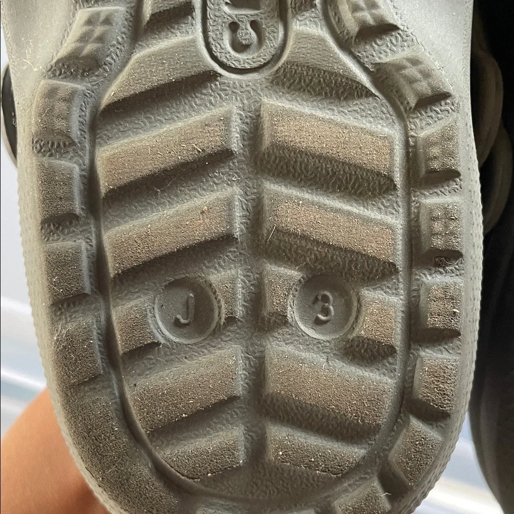 CROCS Kids Gray Slippers with Playful Charms